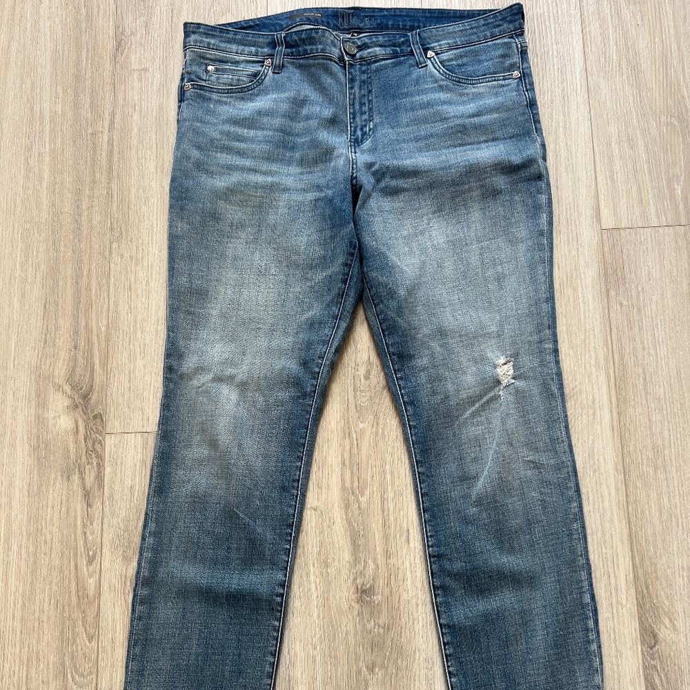 Kut from the Kloth Katy Boyfriend Jeans Size 16